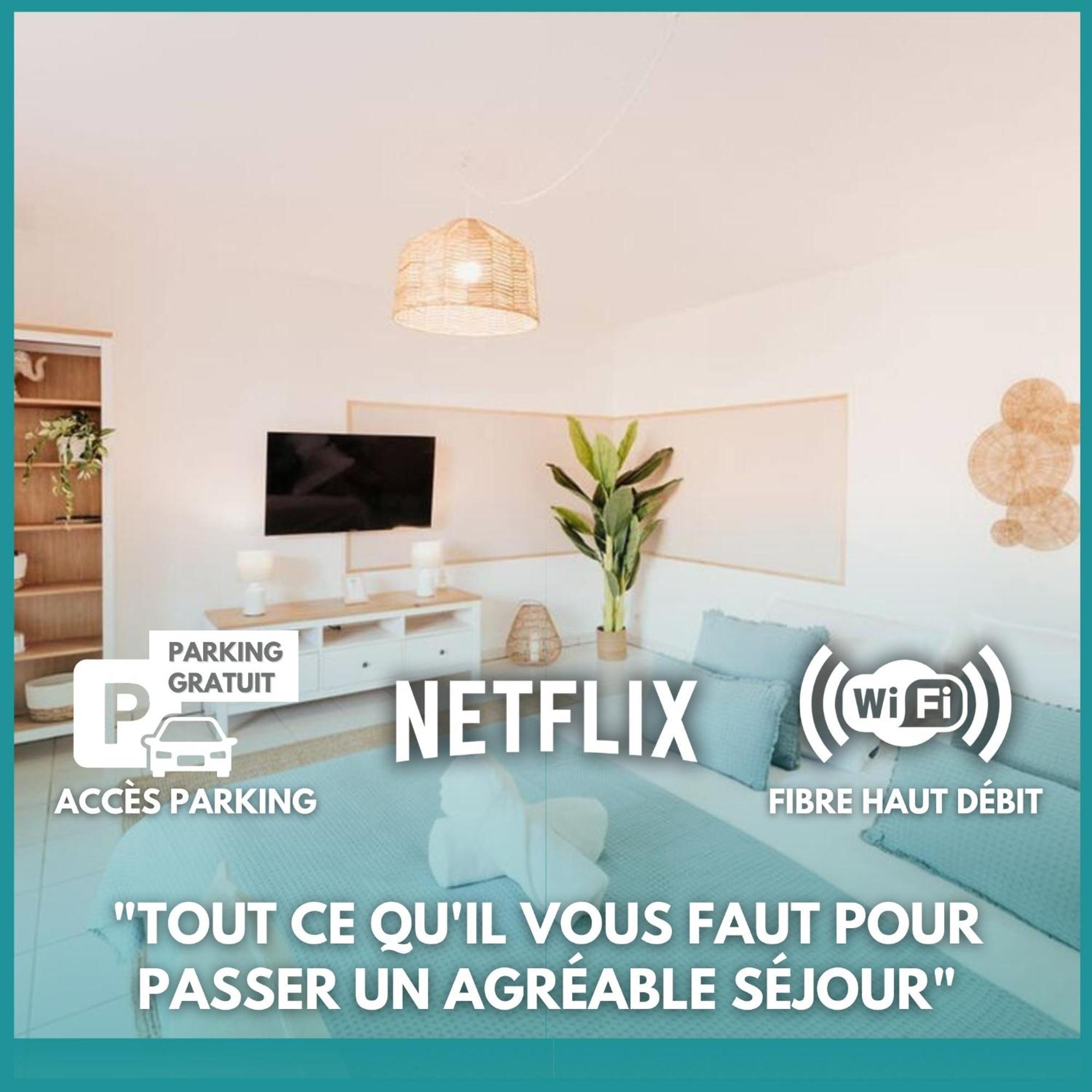 Апартаменты Le Cocon De Lespinasse - Parking - Checkin Autonome Экстерьер фото